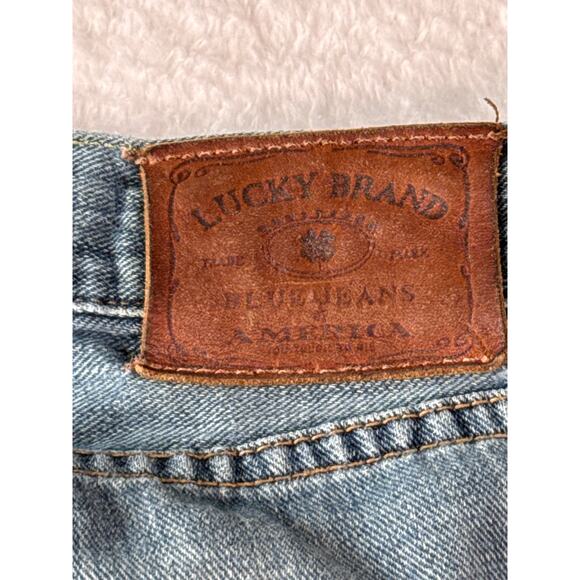 Lucky Brand Jeans 221 Original Men Size 36x30 Button Fly Cotton Denim y2k - Picture 9 of 9